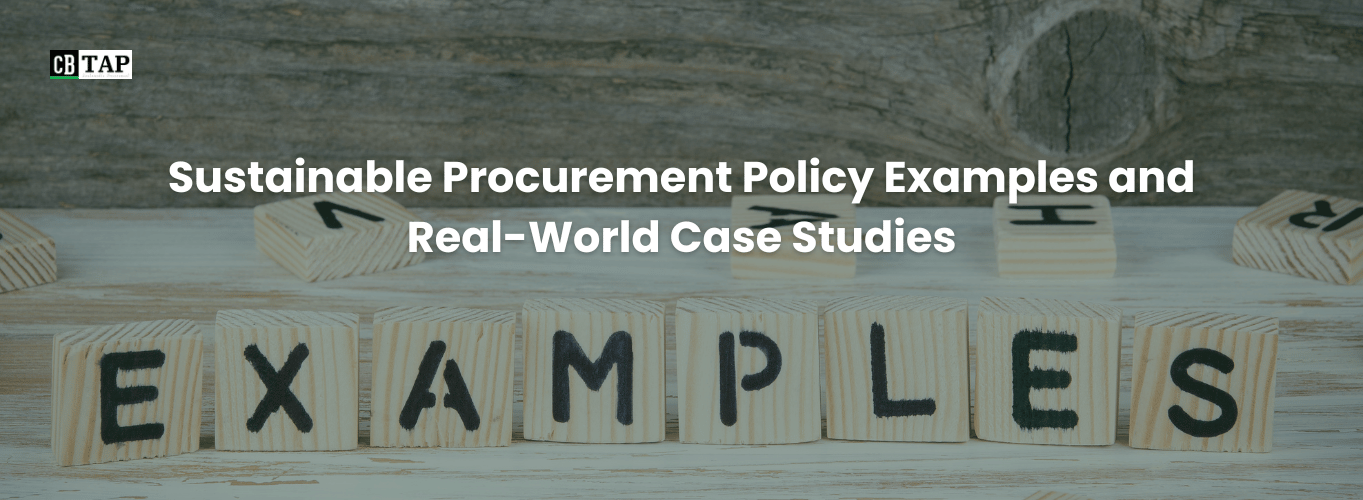 Sustainable Procurement Policy Examples and Real-World Case Studies